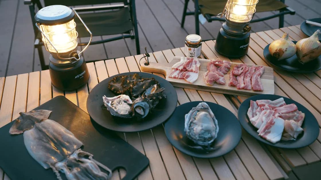 隠岐諸島の贅沢BBQ