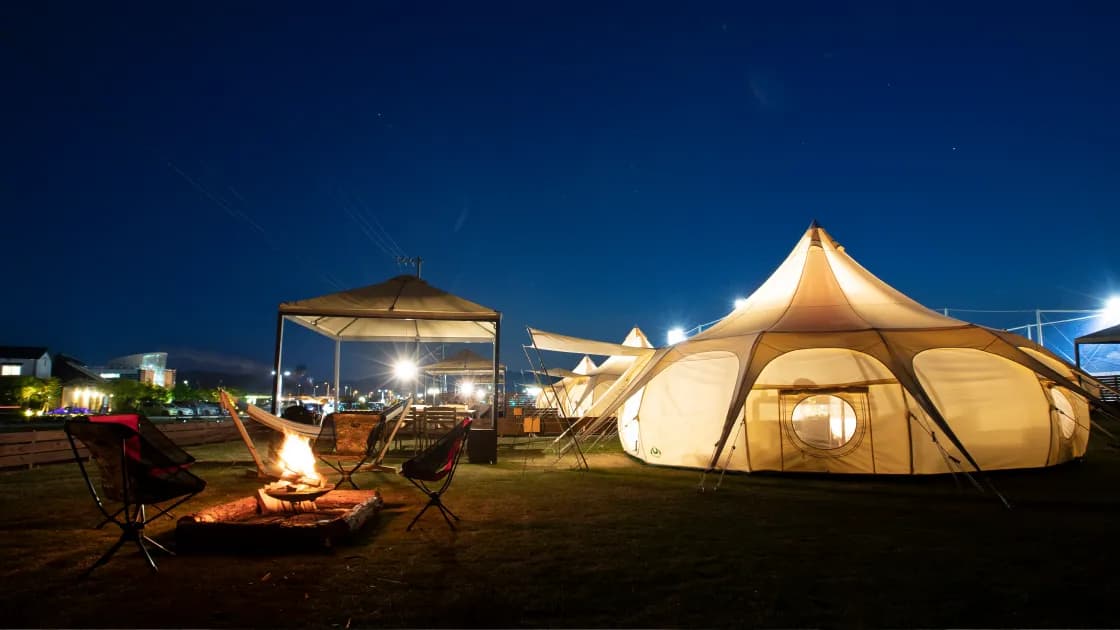 たまの湯キャンプ場