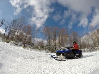 スノーモービル【施設内】