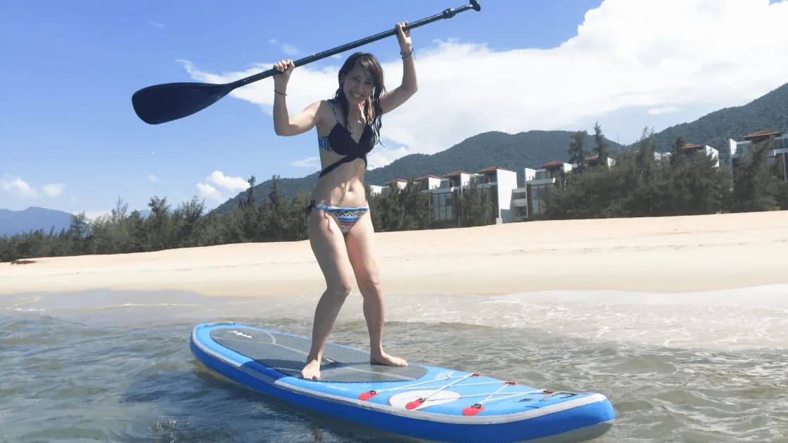 SUP体験グランピング