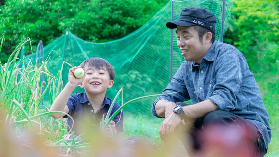 季節のお野菜収穫体験