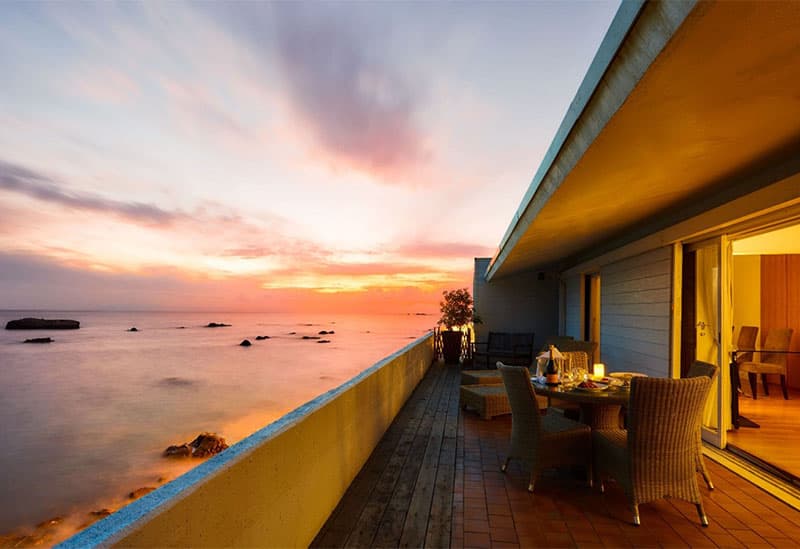 1日2組限定のプライベート空間