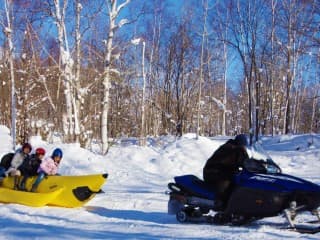 雪上バナナボート【施設内】