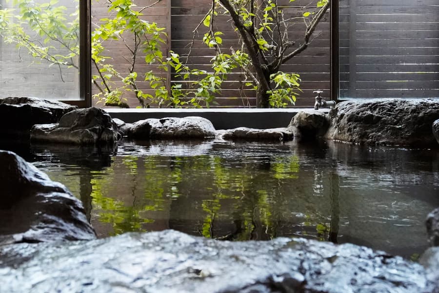 天然温泉(施設内)