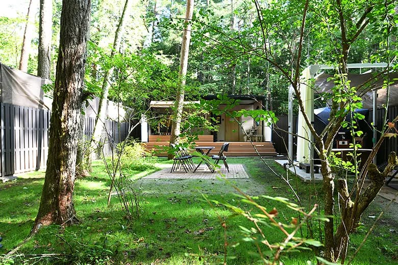 愛犬同伴可能トレーラーキャビン(わんちゃん専用棟)