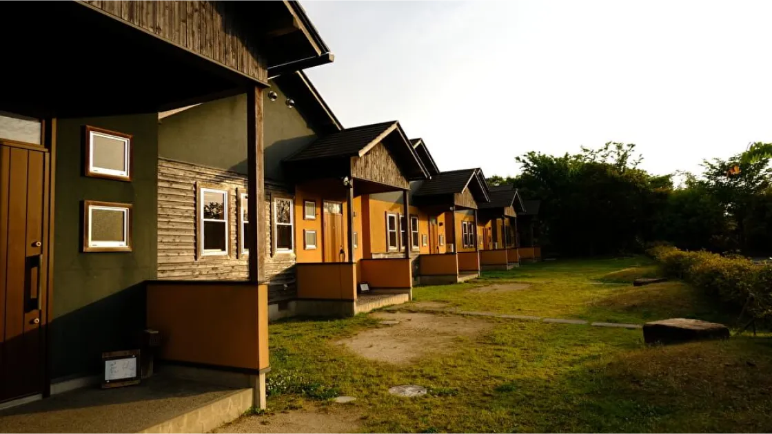 グランピングとコテージ